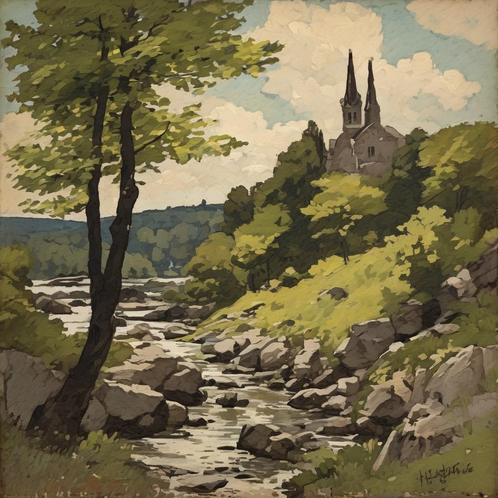 Το στιλ και οι τεχνικές του Henri-Joseph HARPIGNIES